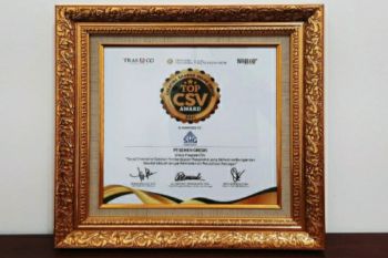 Semen Gresik sabet Top CSV Award 2021