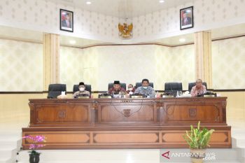 DPRD Agam gelar paripurna penyampaian empat Ranperda Pembentukan Nagari