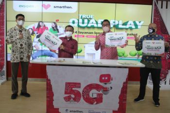 Sinergi Smartfren dan Moratel hadirkan True QuadPlay