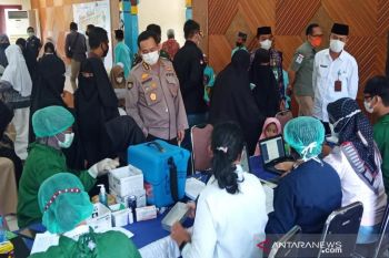 Kemenag-Bank Kalteng sediakan ratusan vaksin untuk santri