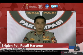 Polri sebut pelanggar karantina kesehatan bisa dipenjara 1 tahun