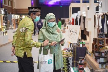 Layanan Syariah uang elektronik LinkAja hadir di ISEF 2021