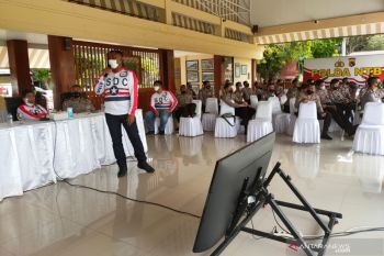 100 personel Polda NTB ikuti pelatihan pengamanan WSBK Mandalika