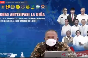 Kepala BNPB meminta daerah tingkatkan kewaspadaan hadapi dampak La Nina