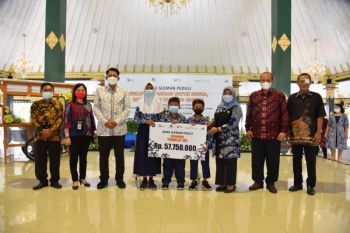 Bank Sleman gelar aksi sosial dukung bulan inklusi keuangan