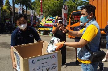 PT IKI pelopori gerakan daur ulang sampah masker