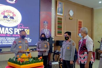 Polda Sulawesi Tenggara peringati HUT Ke-70 Humas Polri tahun 2021