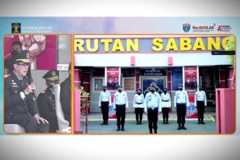 Yasonna sapa jajaran Kemenkumham dari Sabang hingga Los Angeles