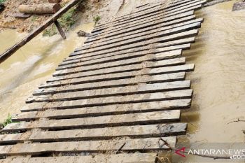 Akses 141 KK warga PPU terisolasi sudah terbuka