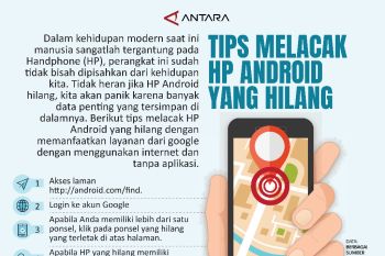 TIPS MELACAK HP ANDROID YANG HILANG