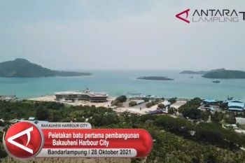 Peletakan batu pertama pembangunan Bakauheni Harbour City