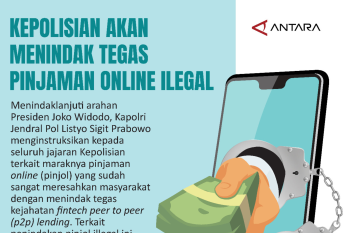 KEPOLISIAN AKAN MENINDAK TEGAS PINJAMAN ONLINE ILEGAL