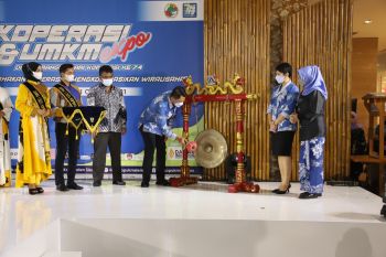 Koperasi dan UMKM Expo 2021 di Sleman mencatat transaksi Rp124 juta