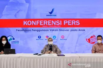 BPOM: Vaksin Sinopharm dan Pfizer akan diizinkan untuk anak 6-11 tahun