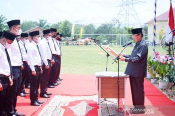 Lantik 65 anggota BPD, Bupati Wardan : BPD adalah pilar utama pemerintah desa