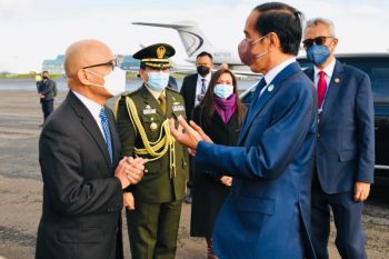 Presiden Joko Widodo lanjutkan lawatan ke Abu Dhabi