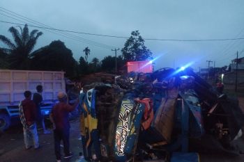 Sopir truk asal Lampung tewas dalam kecelakaan di Musi Banyuasin