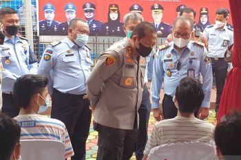 Kemenkumham Sumsel segera tuntaskan vaksinasi 6.000 orang warga binaan