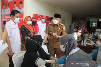 Bengkulu masuk 20 besar Nasional capaian vaksinasi COVID-19