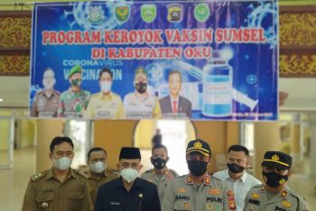 Kabupaten OKU kejar target 70 persen warga divaksin