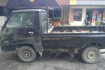 Polres Tapanuli Utara amankan satu unit mobil curian