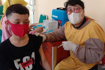 KPCPEN : Cakupan vaksinasi di Sulsel capai 40,84 persen