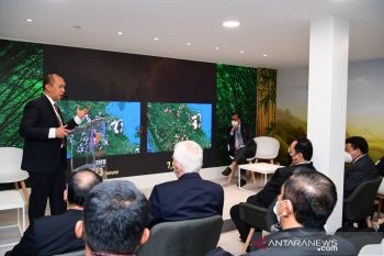 Kapolda Jambi paparkan pencegahan Karhutla di Forum COP26 di Inggris
