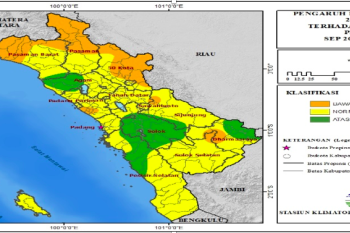 Mewaspadai Lanina Moderat di Sumatera Barat