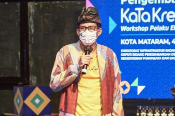 Sandiaga: Pelaku ekraf NTB harus memaksimalkan ajang internasional