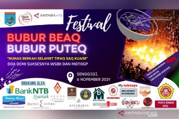 Antara NTB-Pemdes Senggigi gelar festival "Bubur Beaq, Bubur Puteq" jelang WSBK