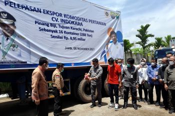 Menteri Pertanian melepas ekspor pinang biji asal Jambi ke Pakistan