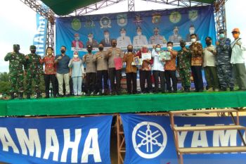 Dua desa di Bangka Barat tuntaskan program vaksinasi COVID-19