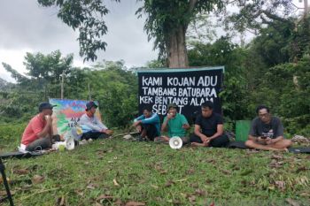 Aktivis tolak tambang batu bara di Bengkulu