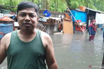 Delapan RT di Jaksel terendam banjir akibat hujan deras