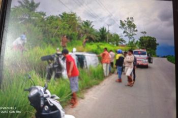 Kecelakaan motor dan Avanza  di Lebak tiga meninggal