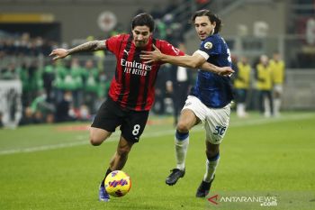 Milan bermain imbang 1-1 lawan Inter