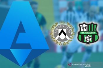 Udinese akhiri tren hasil buruk saat bekuk Sassuolo