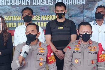 Polisi bekuk lima pencurian besi proyek kereta cepat