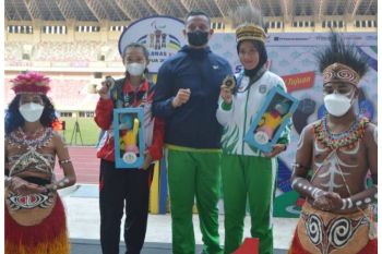 Sumut koleksi 13 emas hari ketiga Peparnas Papua