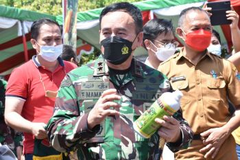 Kodam XIII/Merdeka-Pemkab Minahasa Utara kerja sama ketahanan pangan