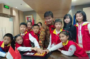 Konjen perkenalkan budaya Nusantara kepada jurnalis cilik di Kota terkaya di China, Shanghai