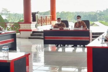 Bupati Lampung Selatan lakukan audiensi dengan Balitbang Daerah