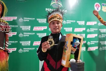 Sprinter debutan Sulsel pecahkan rekornas di Peparnas Papua