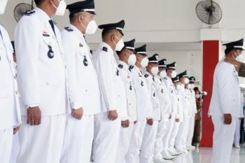 Bupati Lampung Selatan lantik 83 kades terpilih hasil Pilkades serentak 2021