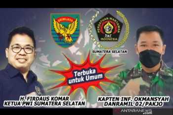 PWI Sumsel-TNI gelar vaksinasi massal COVID-19