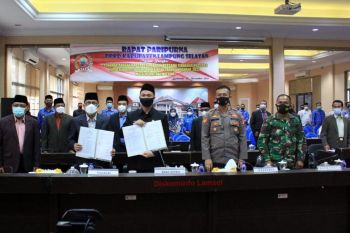 Pemkab Lampung Selatan dan DPRD sepakati KUA PPAS tahun anggaran 2022