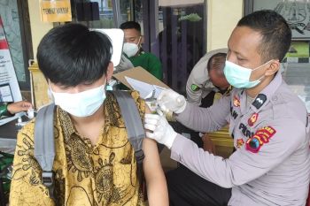 Polres berkomitmen dukung percepatan vaksinasi COVID-19