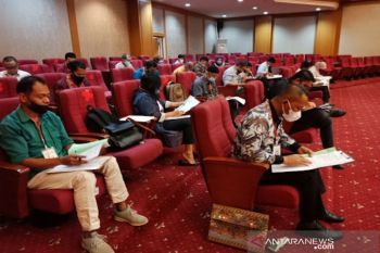 Calon anggota Komisi Informasi provinsi jalani tes potensi