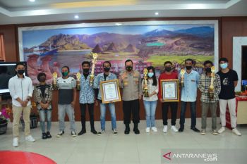 Kapolda NTT sebut seni melukis mural adalah seni tingkat tinggi
