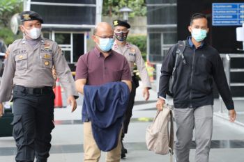 KPK tahan pegawai pajak Wawan Ridwan di Rutan Pomdam Jaya